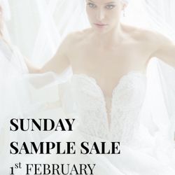  Bargain Bridal February Sale ….Now Open on Sunday 