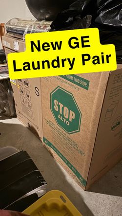 New GE Laundry Pair