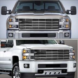 15-19 Chevrolet Silverado Front Grille Parilla 2500HD 3500HD Chevy