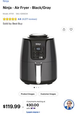Brand new still in the box unopened Ninja air fryer