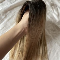 Bob Wig Blonde And Brown 