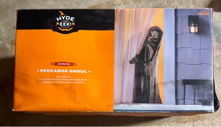 HALLOWEEN DECOR - PEEKABOO GHOUL