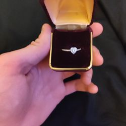 925 Silver Promise Ring 