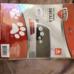 PET PAWS DECALS  $5 OBO 