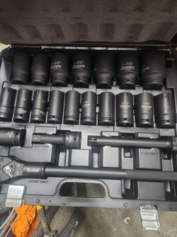 3/4   21pc new Quinn tool set