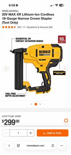 Dewalt Stapler