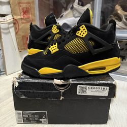 Air Jordan 4 Retro Yellow Thunder 