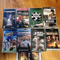 PSP Game And Movie Lot 