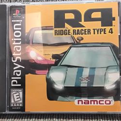 R4: Ridge Racer Type 4 for the original PlayStation console
