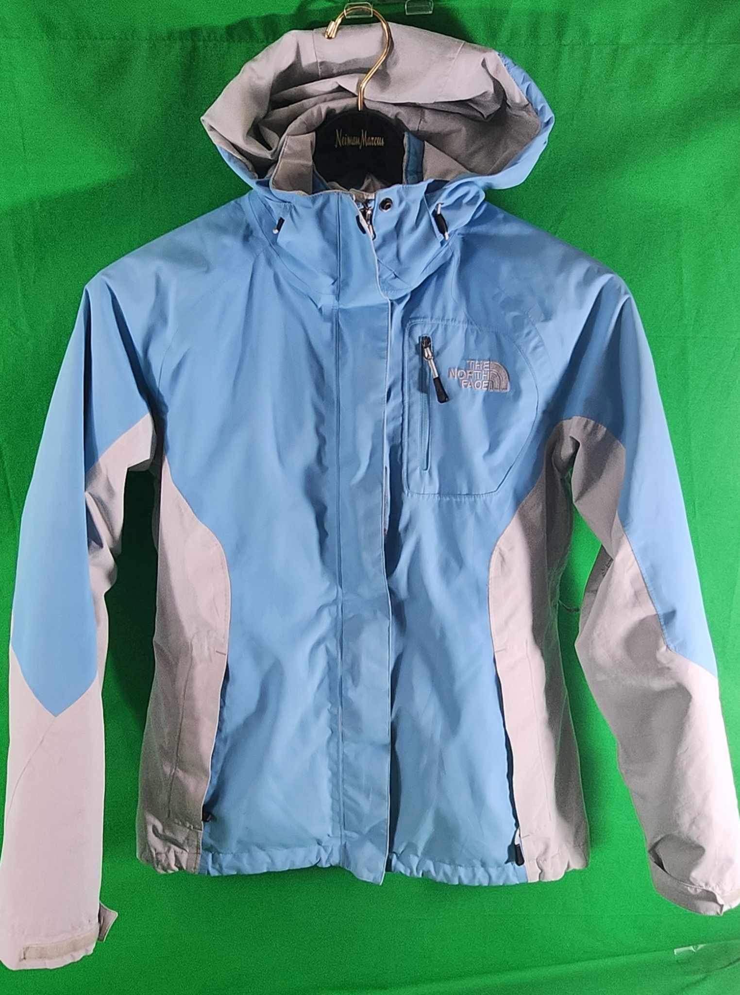 North Face Jacket Hyvent 2-in-1 Shell with Liner Medium BABY BLUE Ski