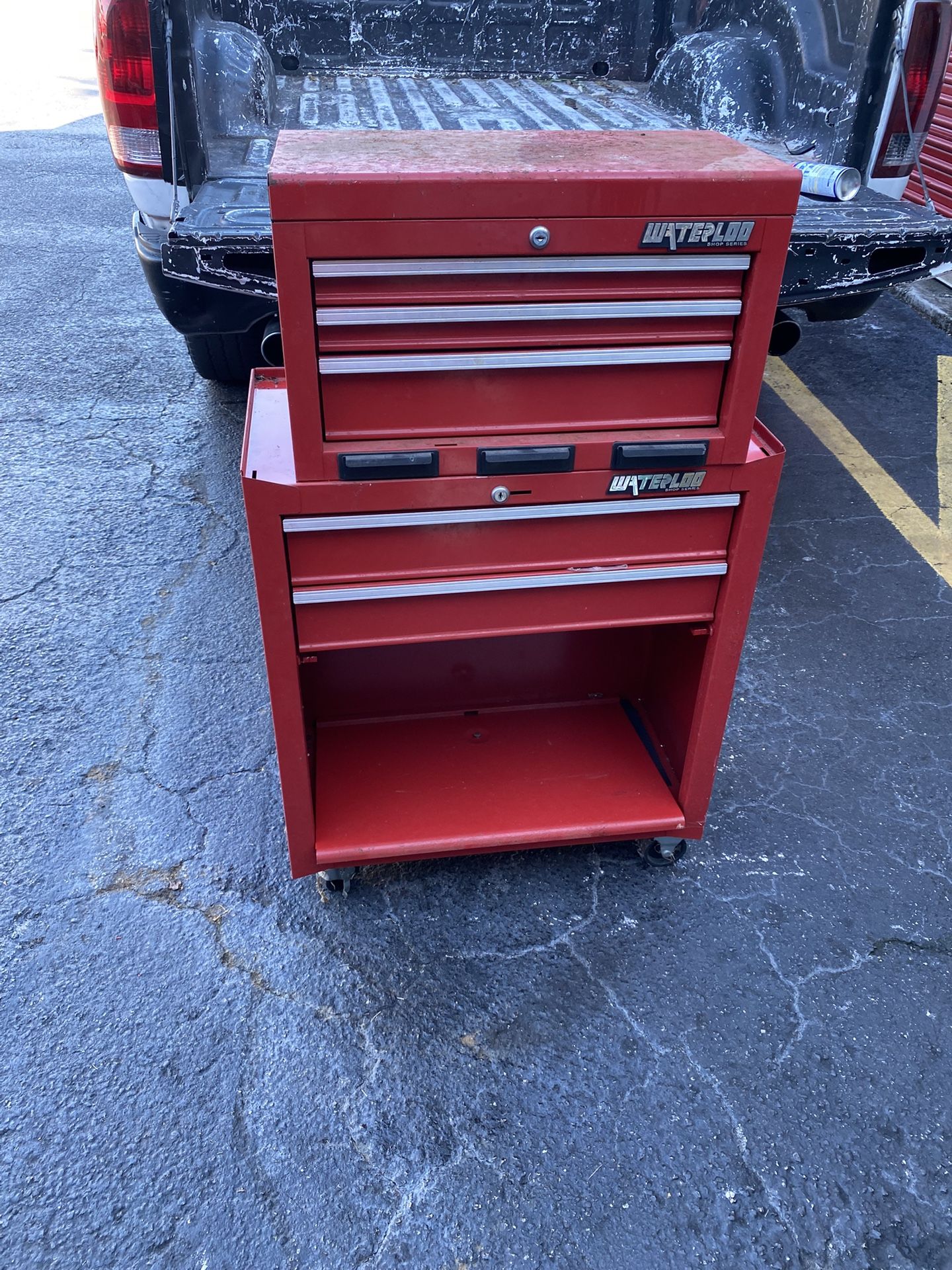 2 Set Tool Boxes With Tools