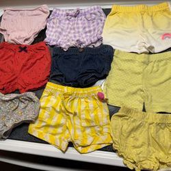 Girls Size 6-9M Shorts!
