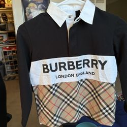 Burberry Long Sleeve - Authentic- Kids Size 8