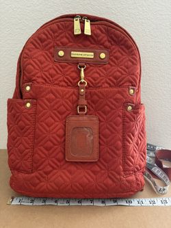 ADRIENNE VITTADINI QUILTED Red BACKPACK Bag