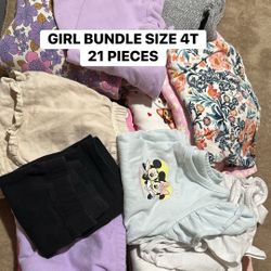 Girl Bundle Size 4T (21 Pieces)