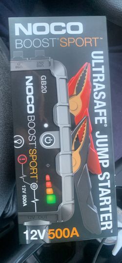 Noco jump starter
