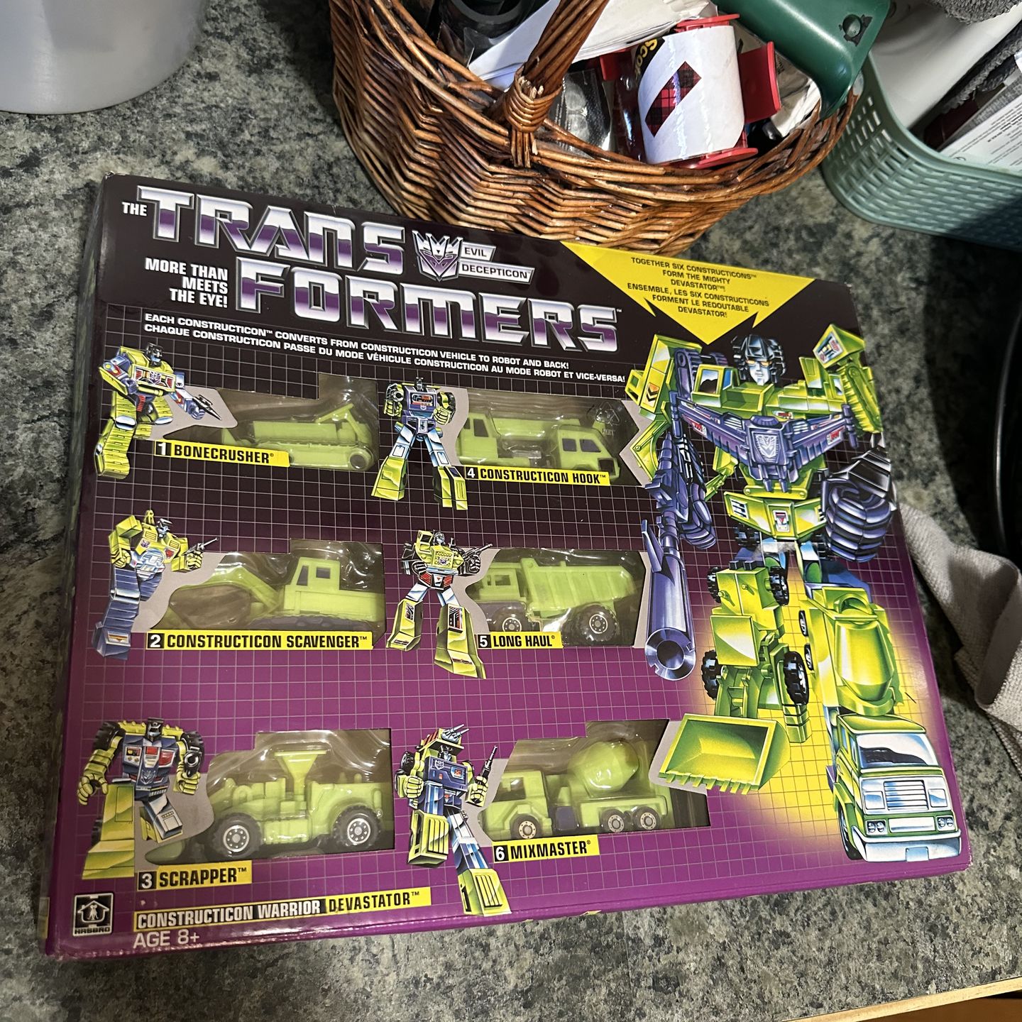 2018 Transformers G1 Walmart Exclusive Constructicons Gift Set ...