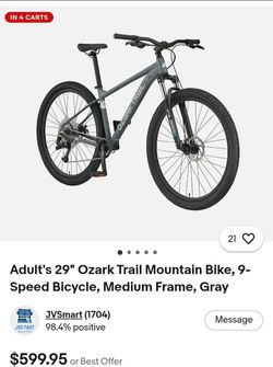 OZARK TRAIL BIKE "NEW". $155