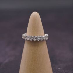 Oval Shape Lab Diamond Ring – 14K Gold | 3.00 CTW (LAB)