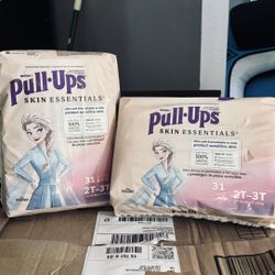 Pull-Ups Girls' Skin Essentials Luxury Training Pants - Size 2T-3T 