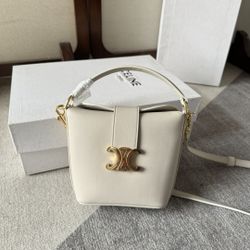 CELINE new mini BUCKET "French fries bag" handbag