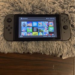 Nintendo Switch With Extra Controllers 