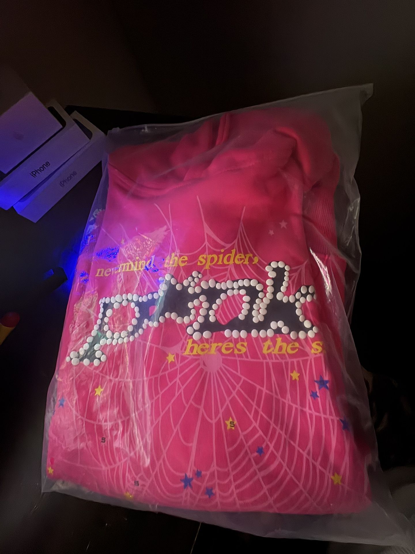 Pink Spyder Hoodie