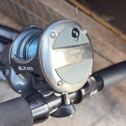 Okuma SLX10CS And Tsunami Trophy Series Rod Read Description