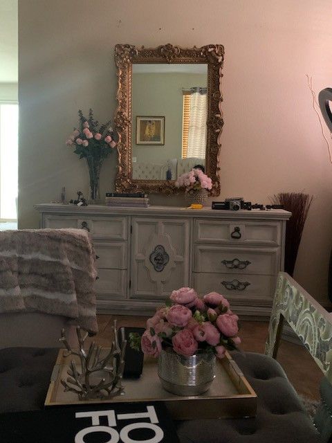 Gold LARGE Antique Mirror, Antiques, Gold Queen Mirror, Prop Mirror, Royal Mirror, Gold Decor