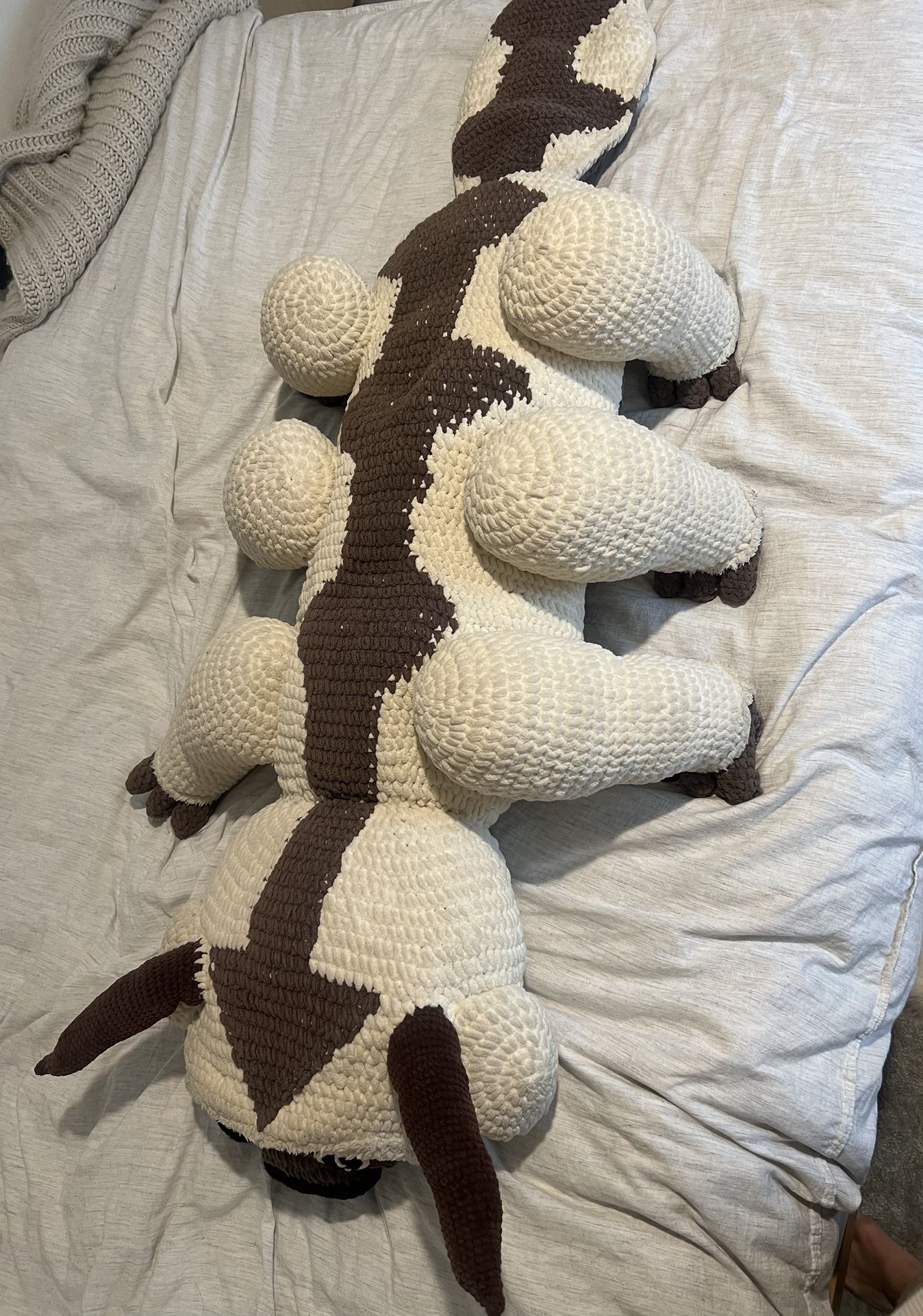 Giant Hand-Crochet Appa