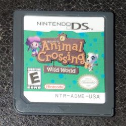 Animal Crossing Wild World Nintendo DS Video Game Cartridge