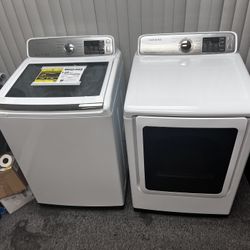 SAMSUNG WASHER AND GAS DRYER
