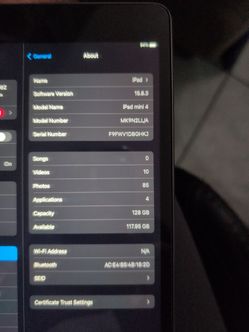 iPad Mini 4 128GB