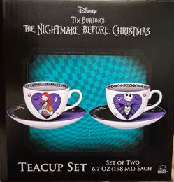 Nightmare before Christmas tea cup set