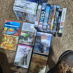 Box Of Pc And DVD Games