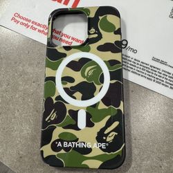 Bape Apple iPhone 15 Pro Max Case Bathing Ape USED