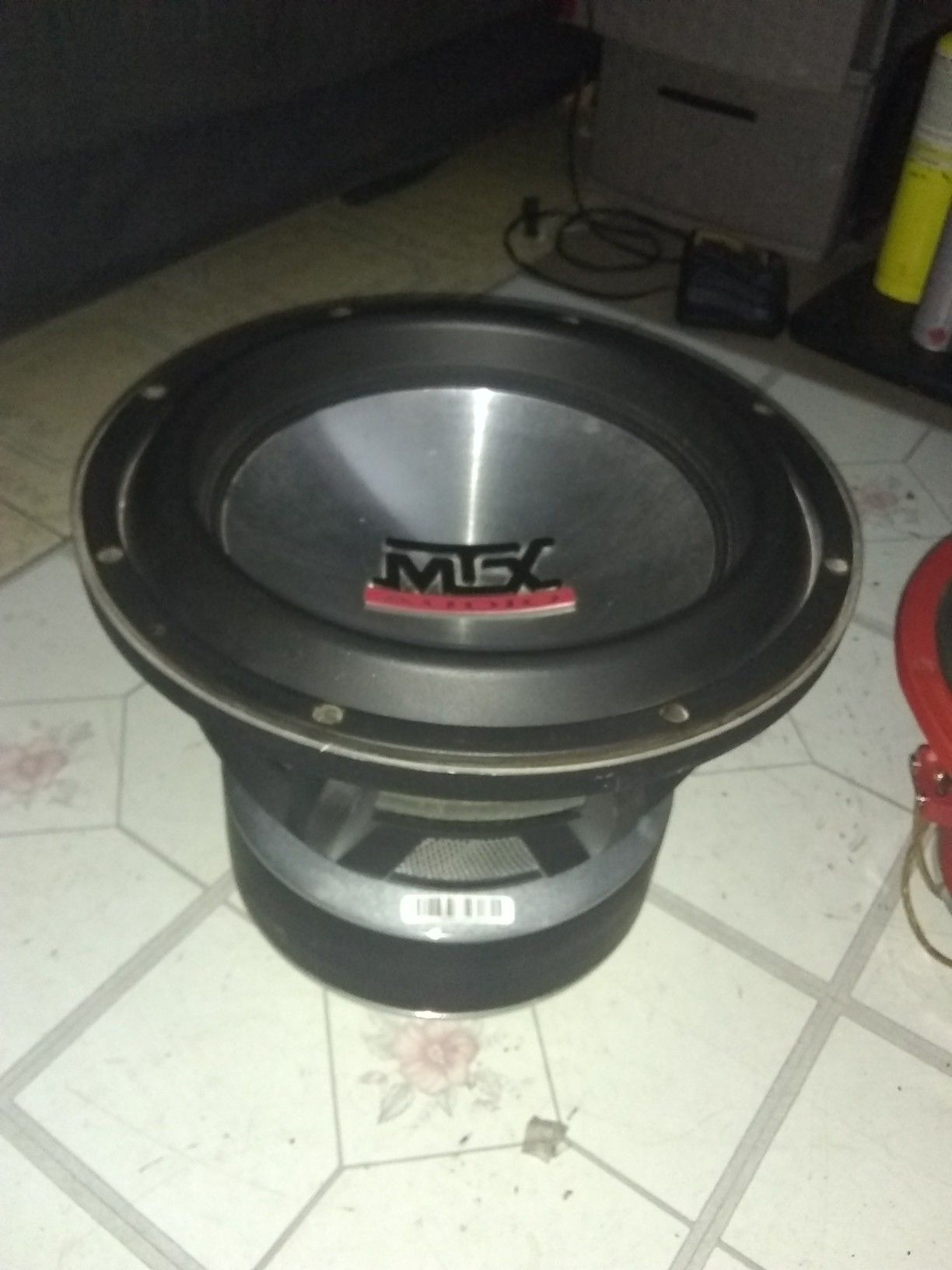 Mtx thunder 9500 series T9512-44 4ohm DVC subwoofer