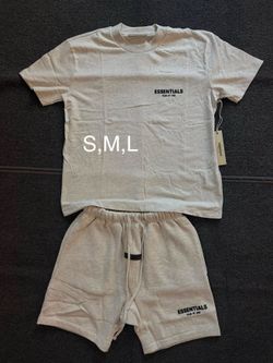 Essentials set light grey S,M,L