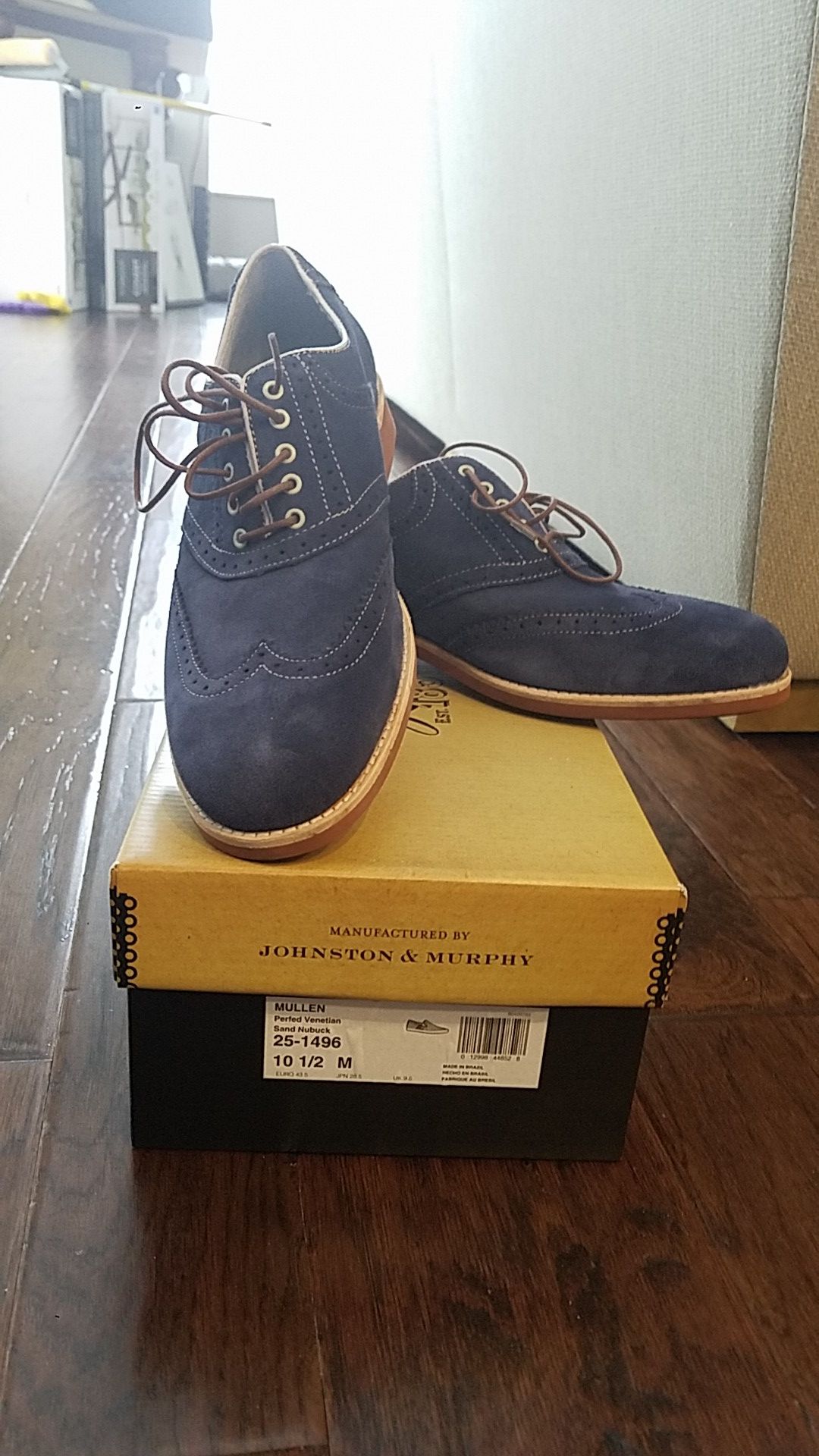 Johnston And Murphy Suede Shoes