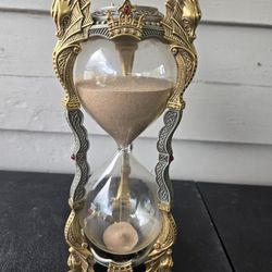 Franklin Mint Merlin's Crystal Hourglass