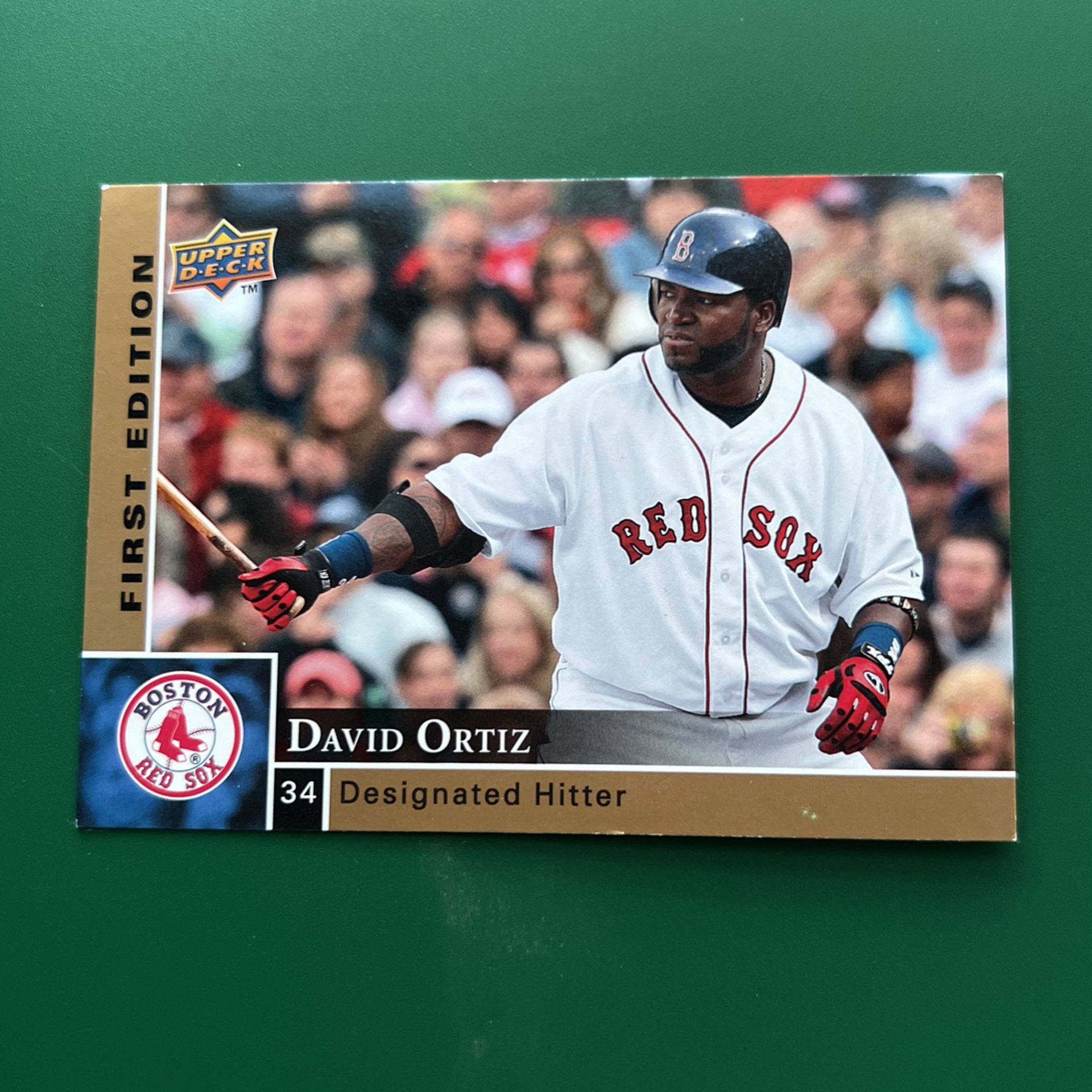 David Ortiz Baseball Card