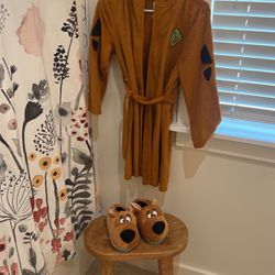 Scooby Doo Robe And Slippers