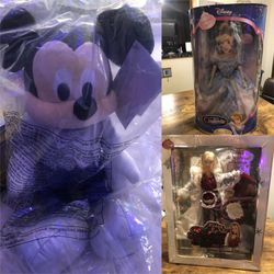 Disney Cinderella & Mickey 100 Anniversay & Hannah Montana