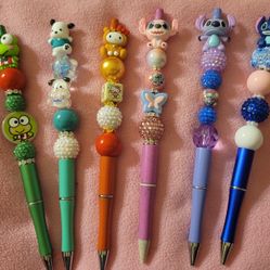 Handmade Beaded Pens 