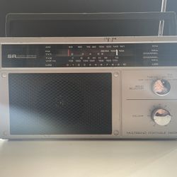 Vintag Sears SR 2400 Series Multiband Portable Radio Model (contact info removed)6 WORKING