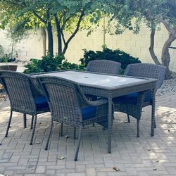 Outdoor Table And Chairs Hampton Bay Patio Furniture Dinning Table Set 