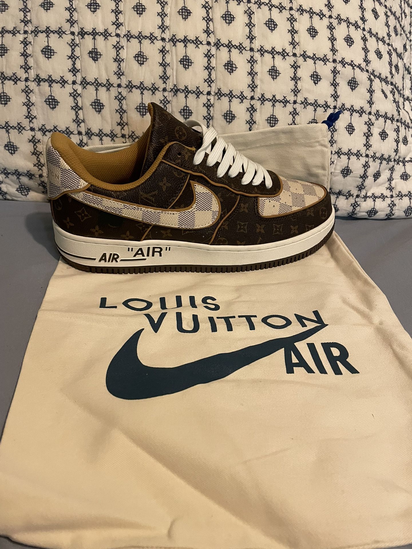 How To Buy Louis Vuitton Nike Air Force 1 Auction