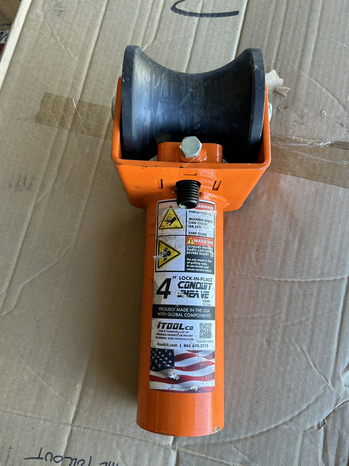 itoolco 4” Conduit Sheave