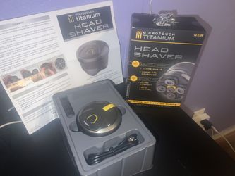 Microtouch Titanium Electric Head Shaver