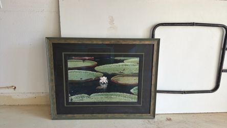 28x36 Framed Photo Signed By D Karam